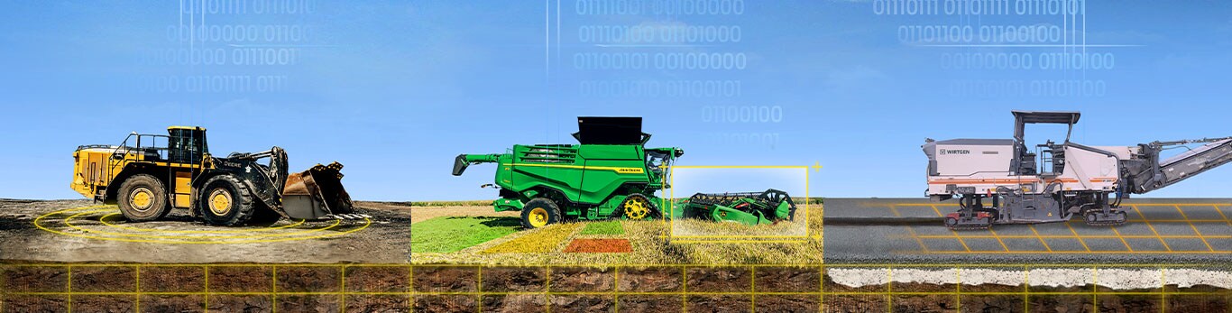 Three agricultural implements