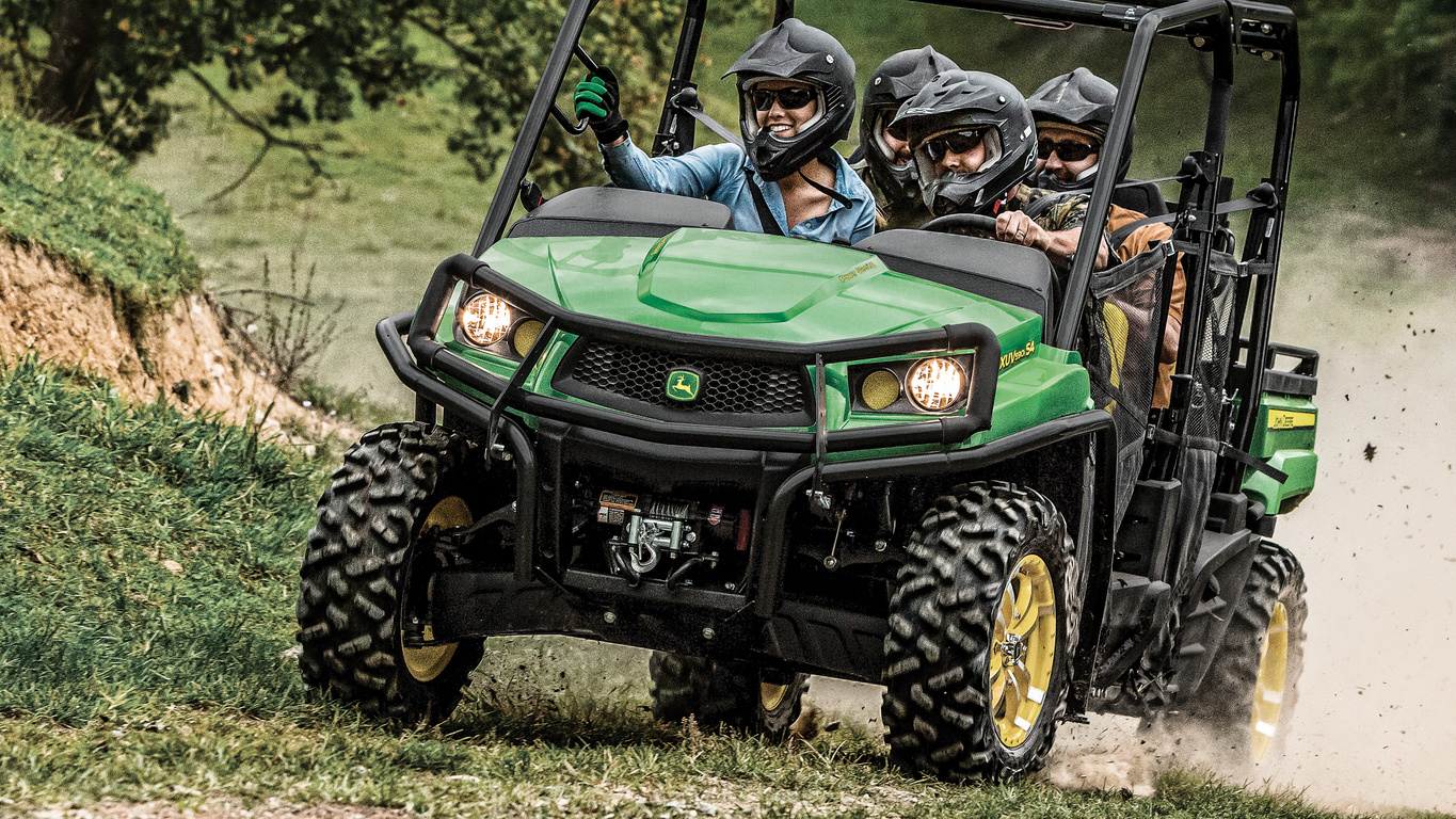 See the latest offers and discounts from John Deere. John Deere Crossover Gator Utility Vehicle, financed with John Deere Financial