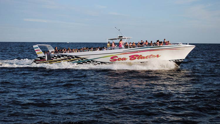 Sea Blaster tourist vessel