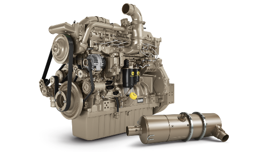 13.6L engine and inline aftertreatment system