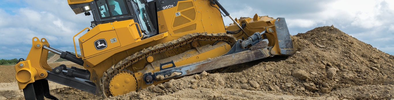 950K Crawler Dozers on the jobsite.