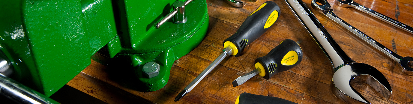 Toolbox filled with home tools