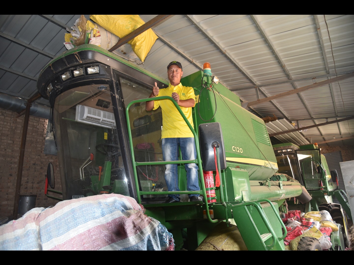 C120 combine harvester