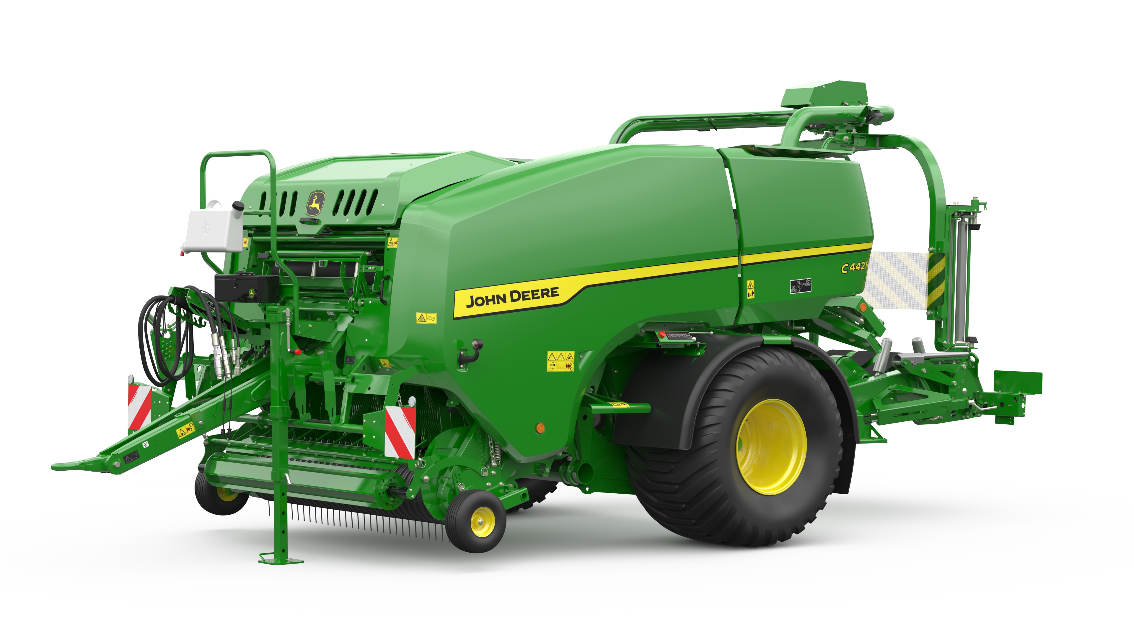 C442R 고정 챔버 래핑 베일러