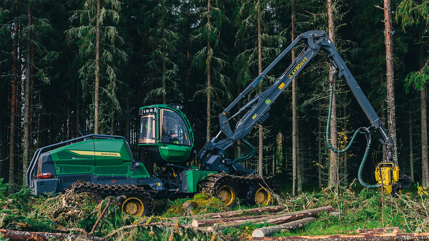 John Deere 1270H ハーベスター