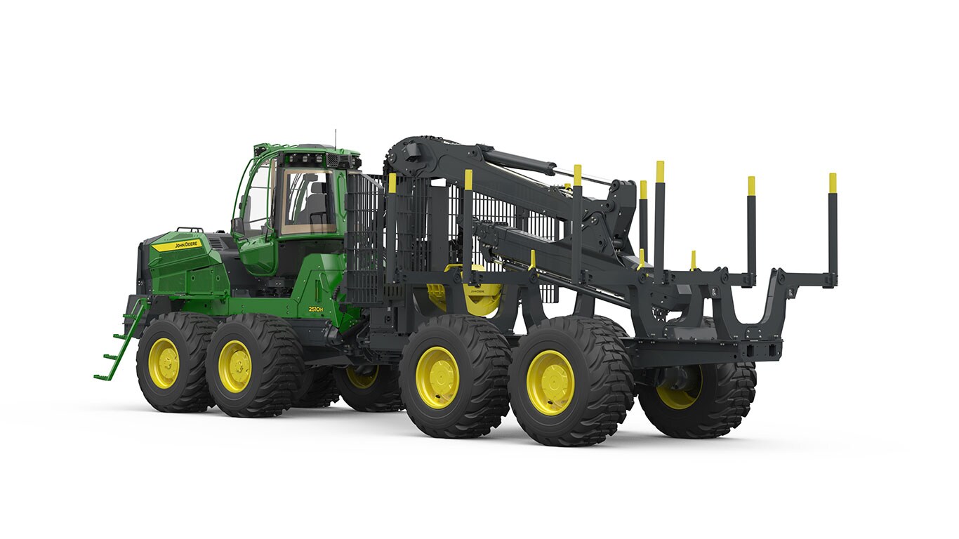 2510H フォワーダー、後方左側