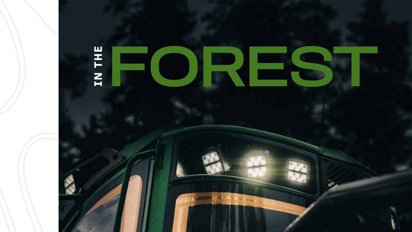 A cover of the In The Forest Magazine 1/2024