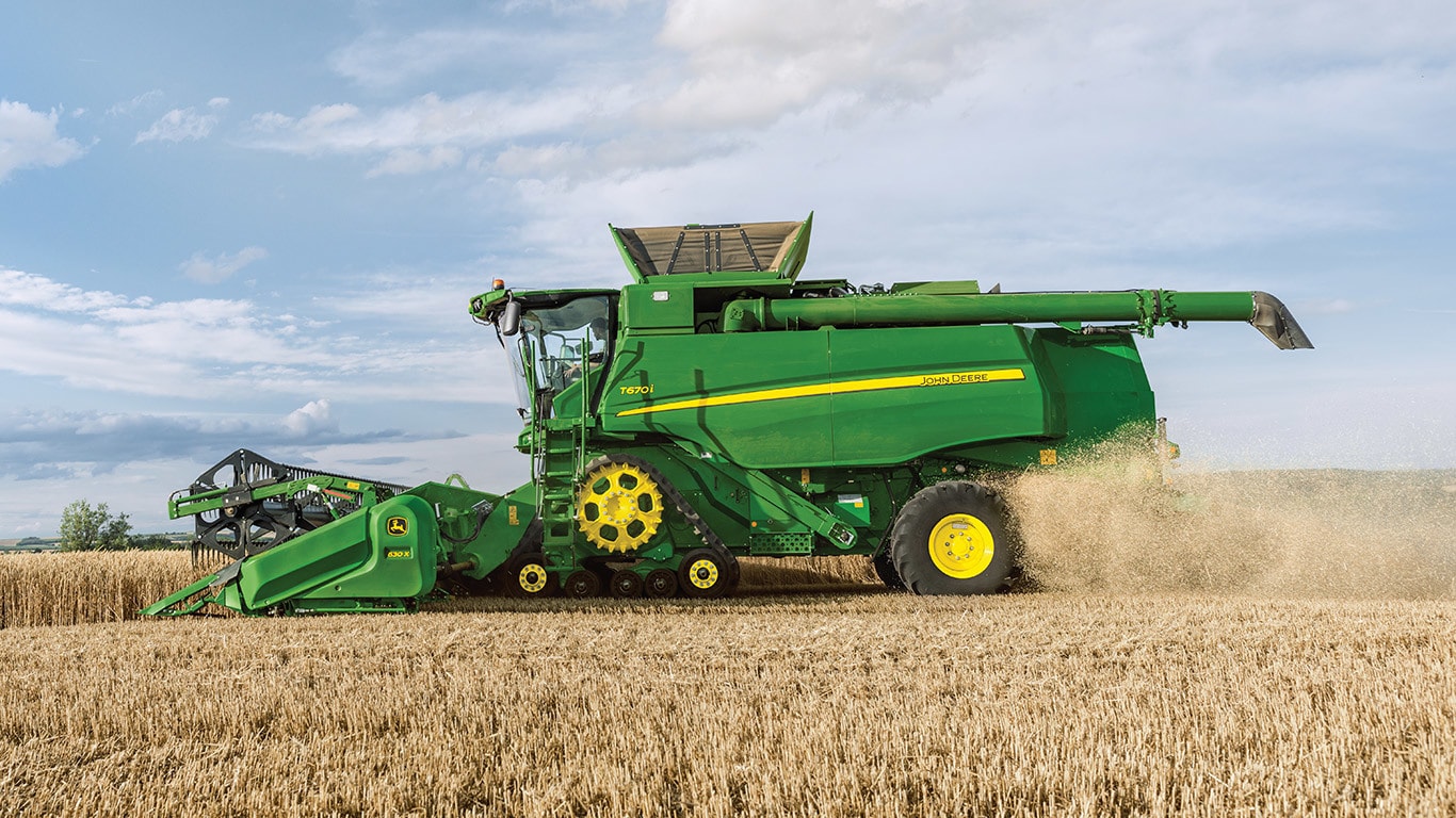 T670 T Series Combines John Deere Asia