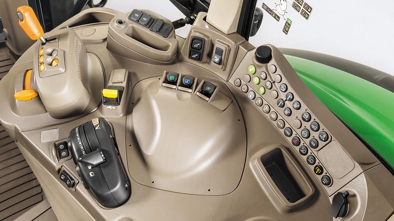 6M Series Right-hand console