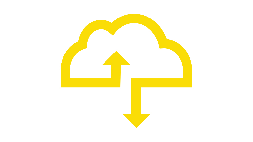 icon of a cloud