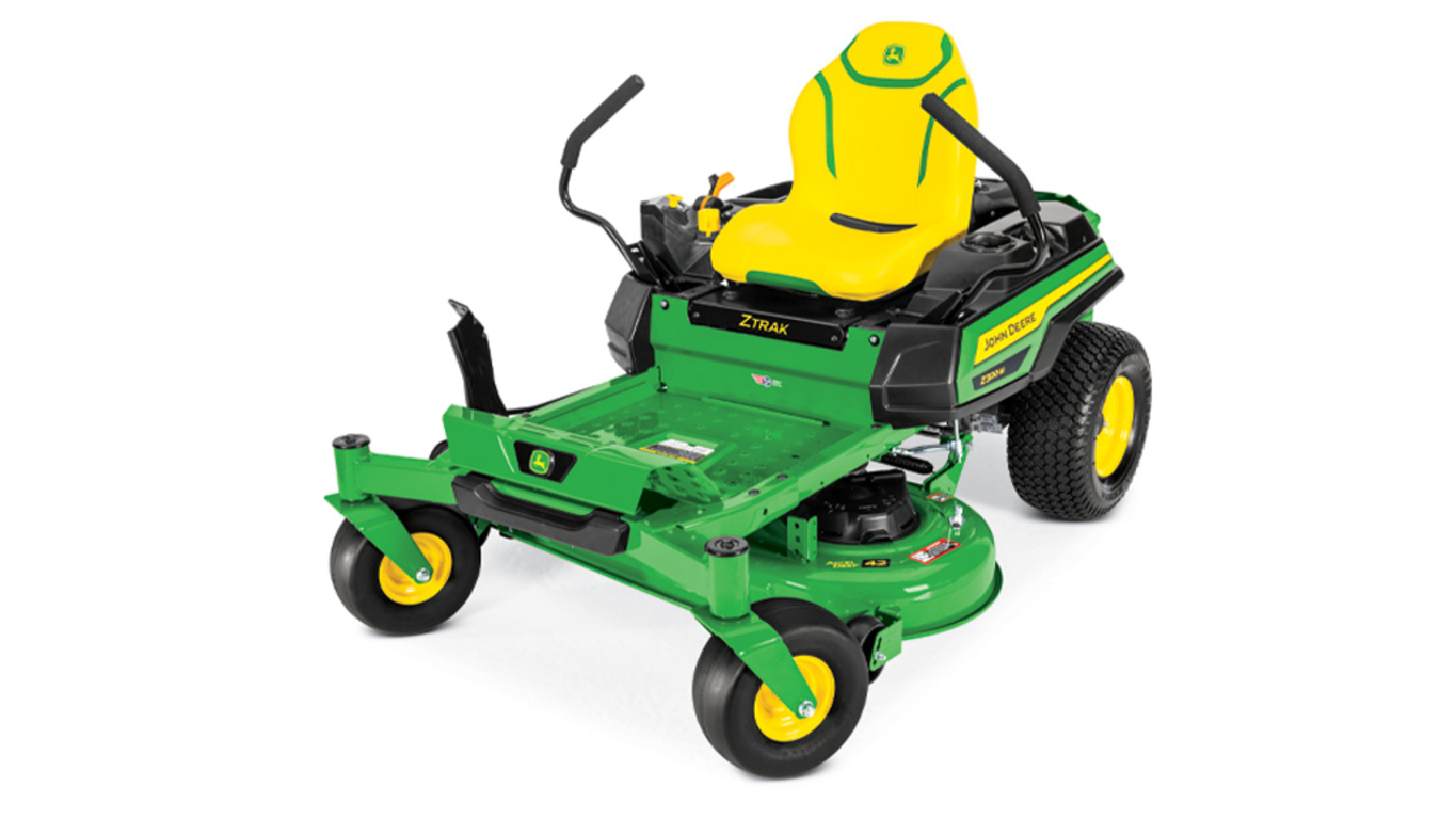 Studio image of z320r residential ztrak mower