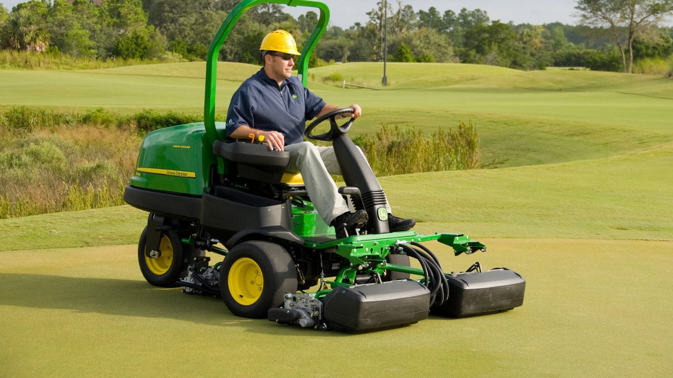 John deere 2500 greens store mower