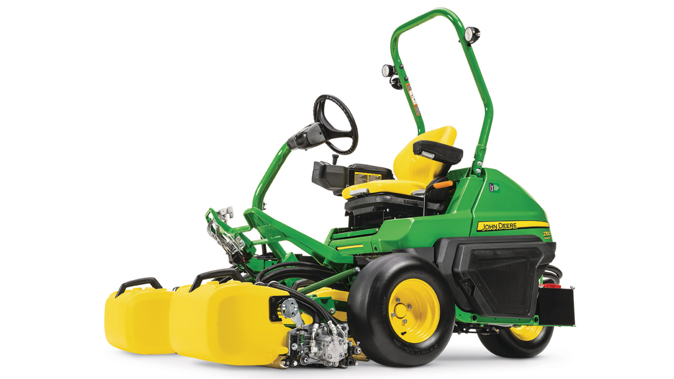 left-front studio image rendering of 2700 precisioncut triplex mower