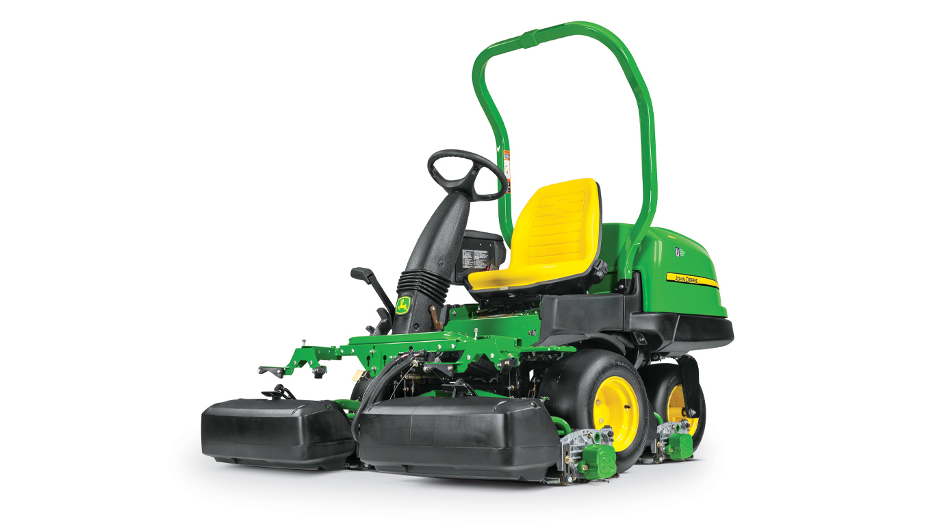 studio rendering of 2550 e-cut hybrid triplex mower
