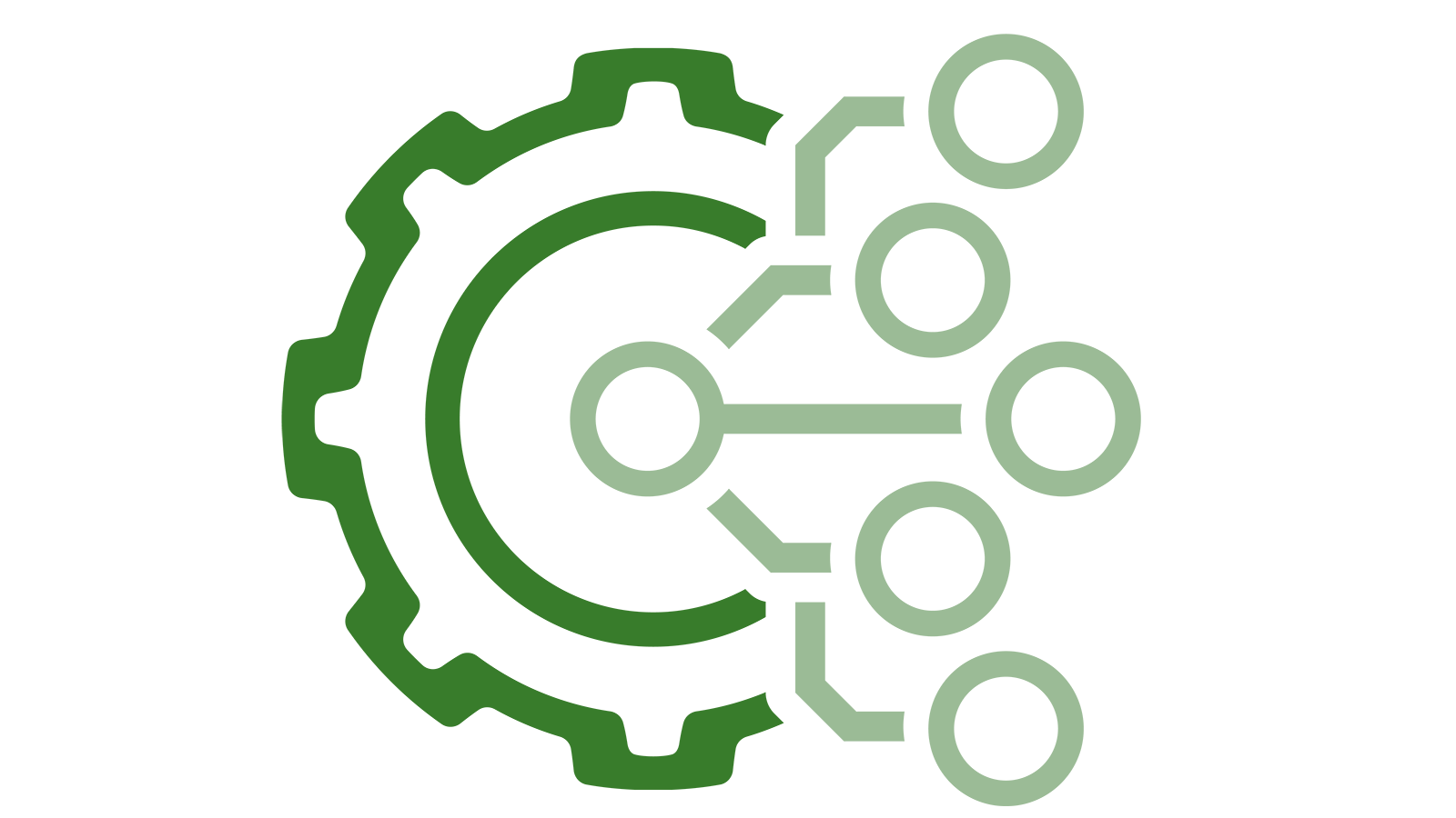 Precision Kits Install Icon of gears