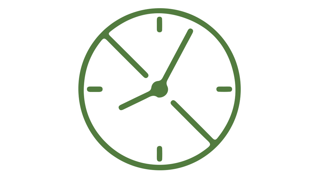 Icon of clock symbol Icon of clock symbol