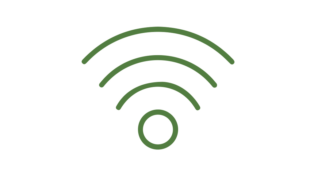 Icon of wifi symbol Icon of wifi symbol