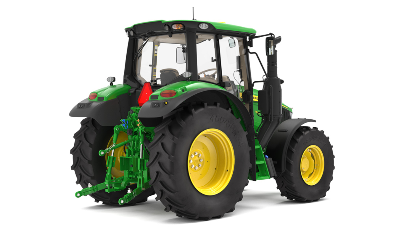 rear-right-facing studio shot of a 6M 105 on a white background