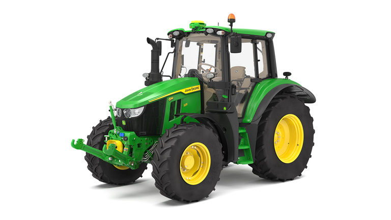 front-left-facing studio shot of a 6M 125 on a white background
