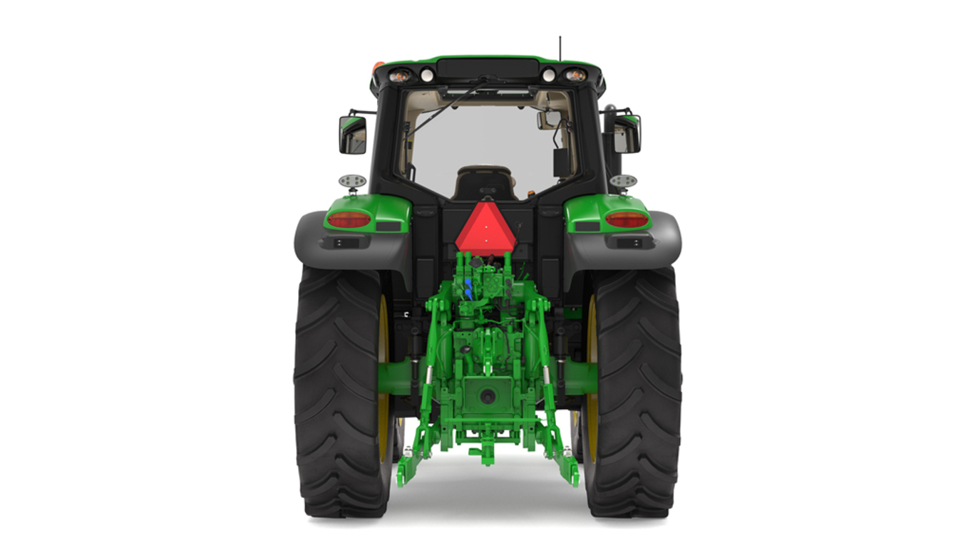 rear-facing studio shot of a 6M 155 on a white background