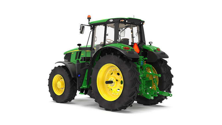 rear-left-facing studio shot of a 6M 200 on a white background