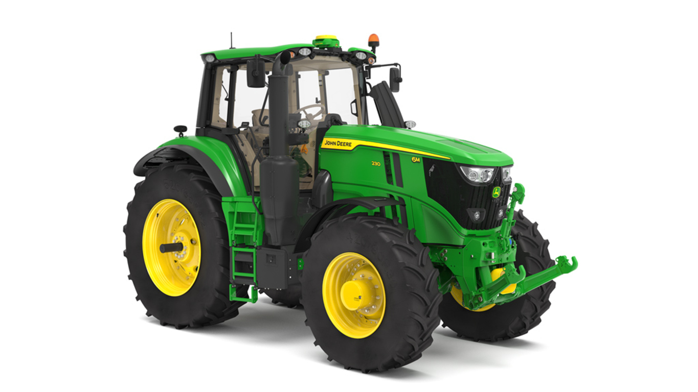 front-right studio image of 6M 230 tractor