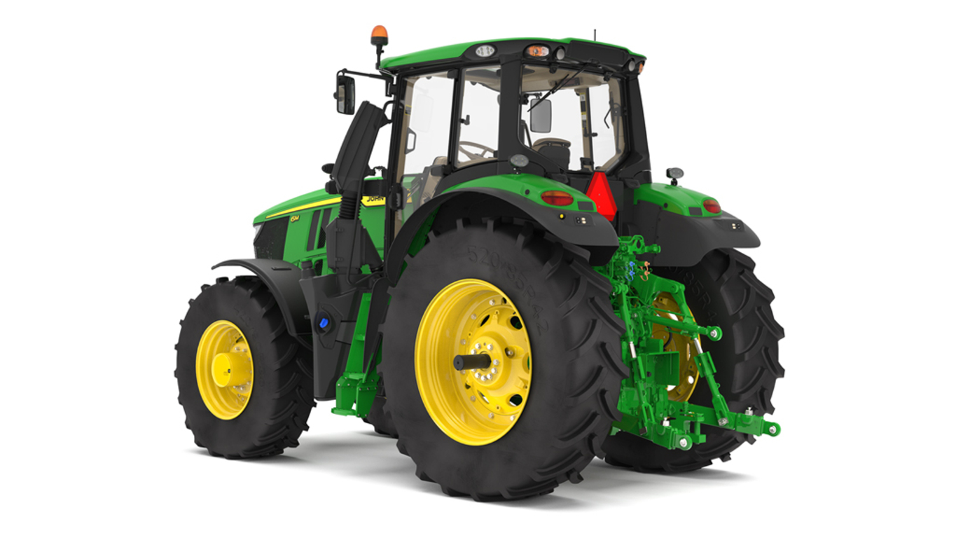 rear-left-facing studio shot of a 6M 250 on a white background